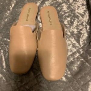tan mules